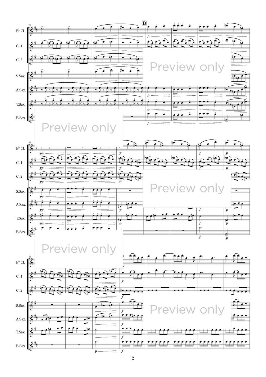 Dance - Woodwind Septet Dance - Woodwind Septet Chamber Music scores gallery preview page 3