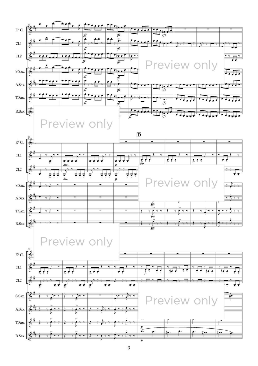 Dance - Woodwind Septet Dance - Woodwind Septet Chamber Music scores gallery preview page 4