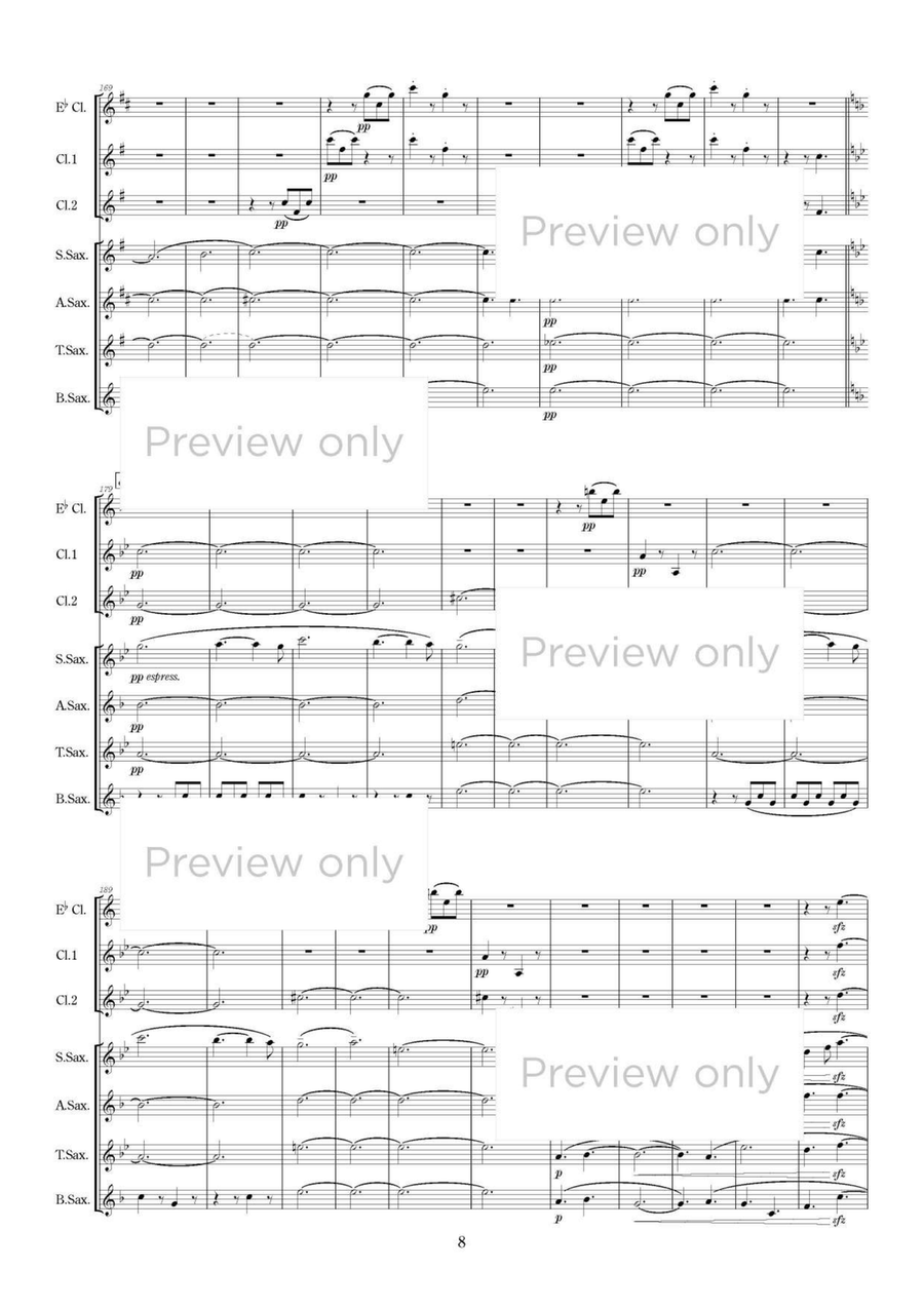 Dance - Woodwind Septet Dance - Woodwind Septet Chamber Music scores gallery preview page 9