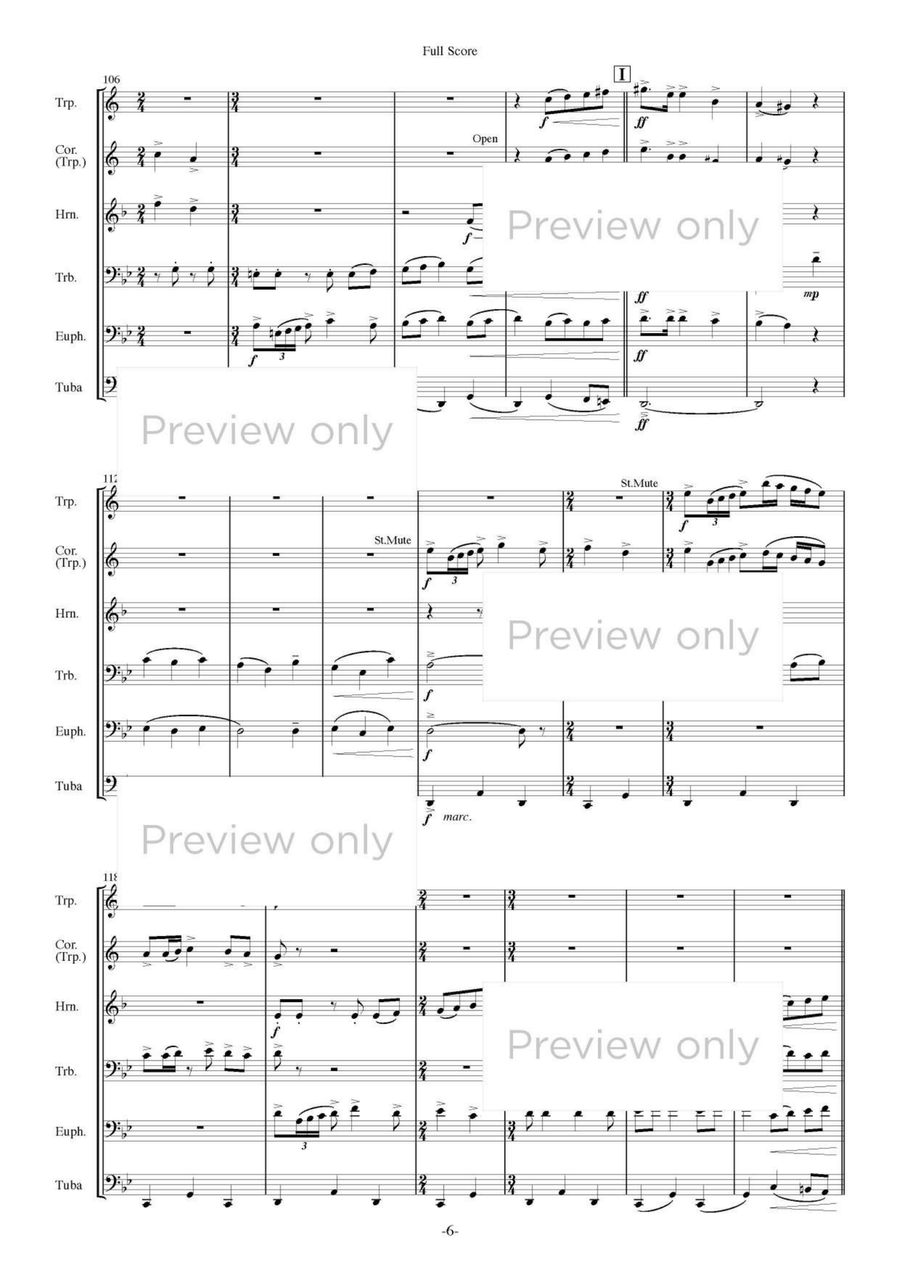 Tarantella - Brass Sextet Chamber Music scores gallery preview page 7