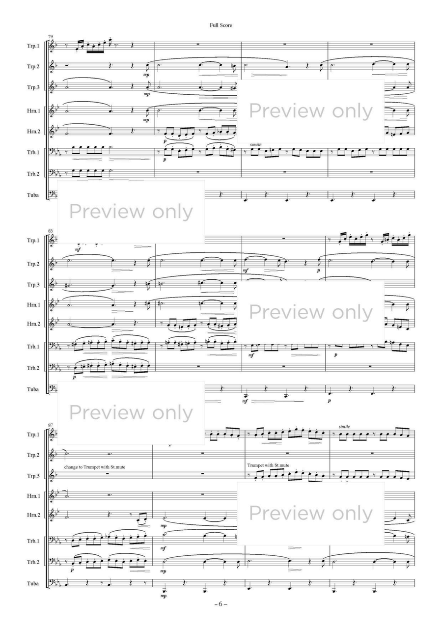 Nabucco - Brass Octet Nabucco - Brass Octet Flugelhorn scores gallery preview page 7