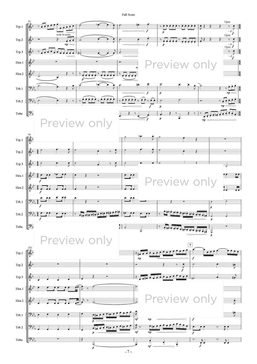 Nabucco - Brass Octet Nabucco - Brass Octet Flugelhorn scores gallery preview page 8