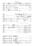Capricious Winds - Flute Quartet Flute Quartet scores gallery preview page 4