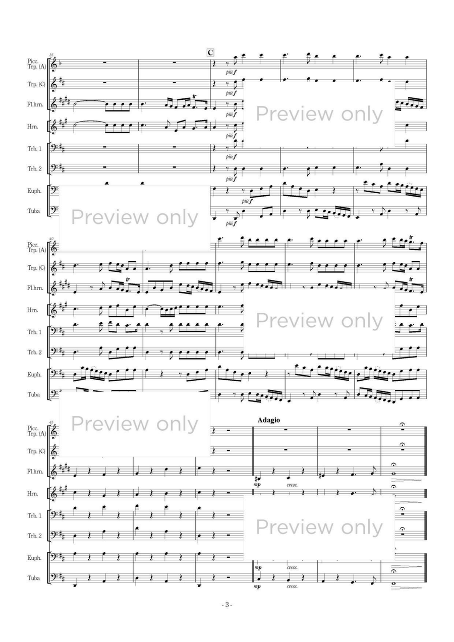 Suite in D - Brass Octet Suite in D - Brass Octet Euphonium scores gallery preview page 4
