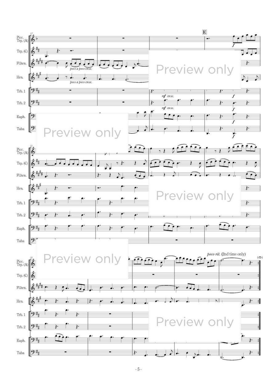 Suite in D - Brass Octet Suite in D - Brass Octet Euphonium scores gallery preview page 6