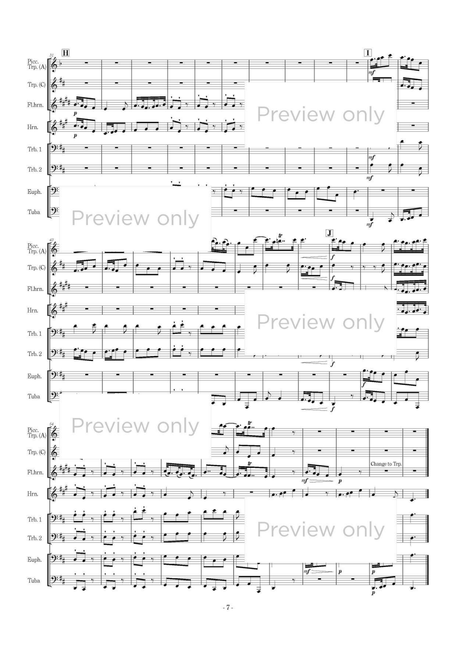 Suite in D - Brass Octet Suite in D - Brass Octet Euphonium scores gallery preview page 8