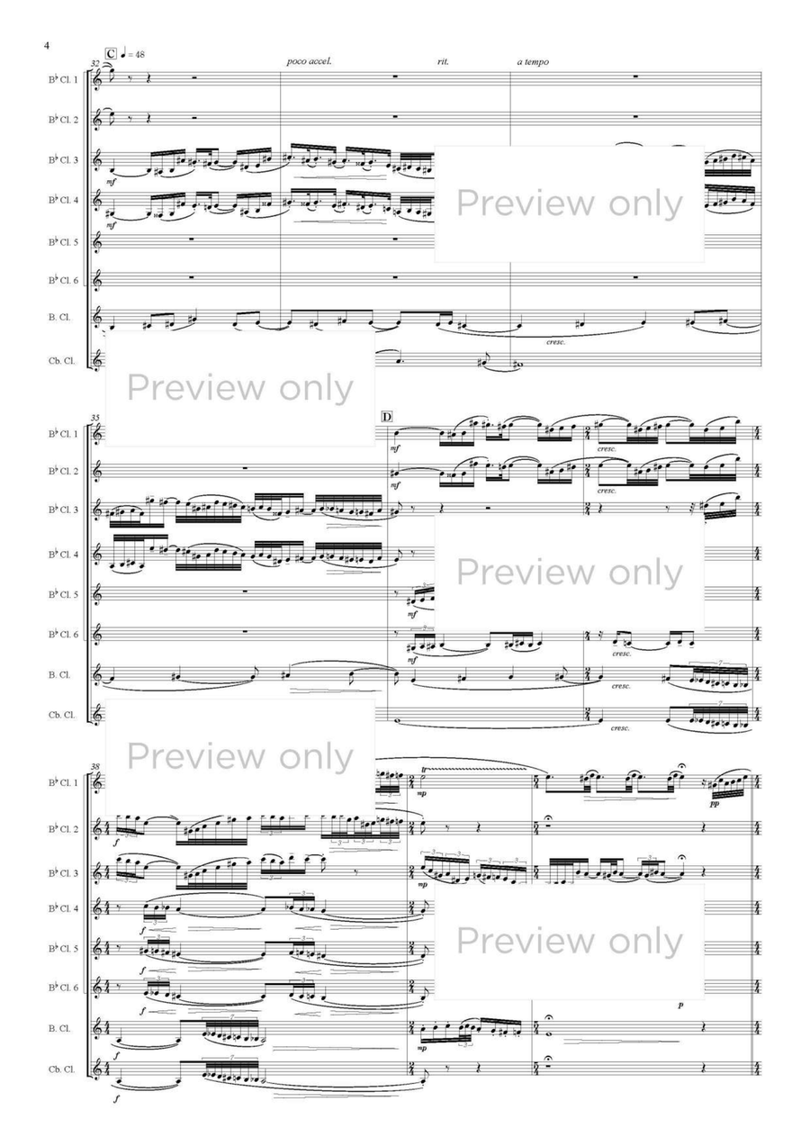Octette - Clarinet Octet Octette - Clarinet Octet Chamber Music scores gallery preview page 5