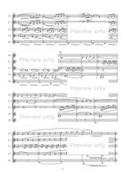1ère Arabesque - Clarinet Quintet Clarinet Quintet scores gallery preview page 3