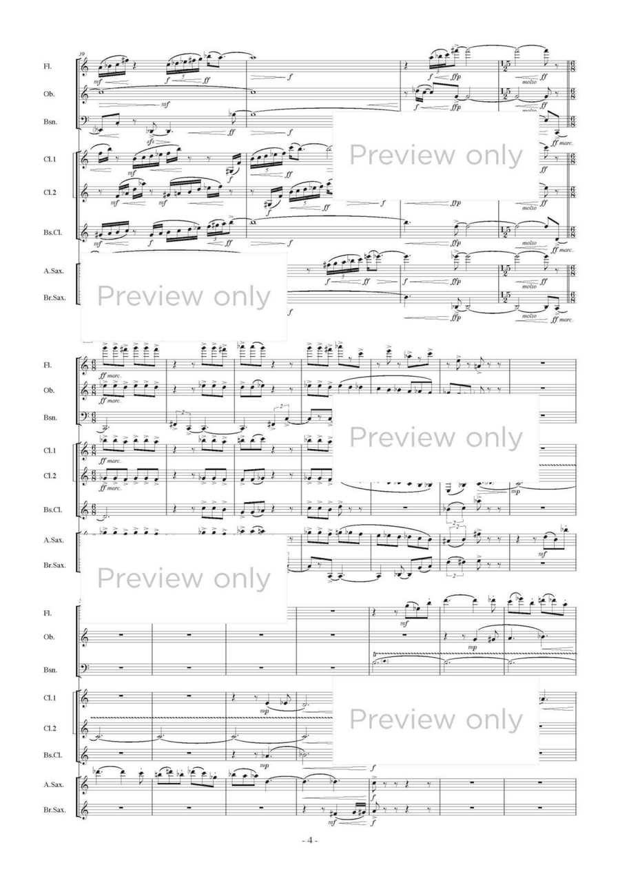Tarantella - Woodwind Octet Chamber Music scores gallery preview page 5