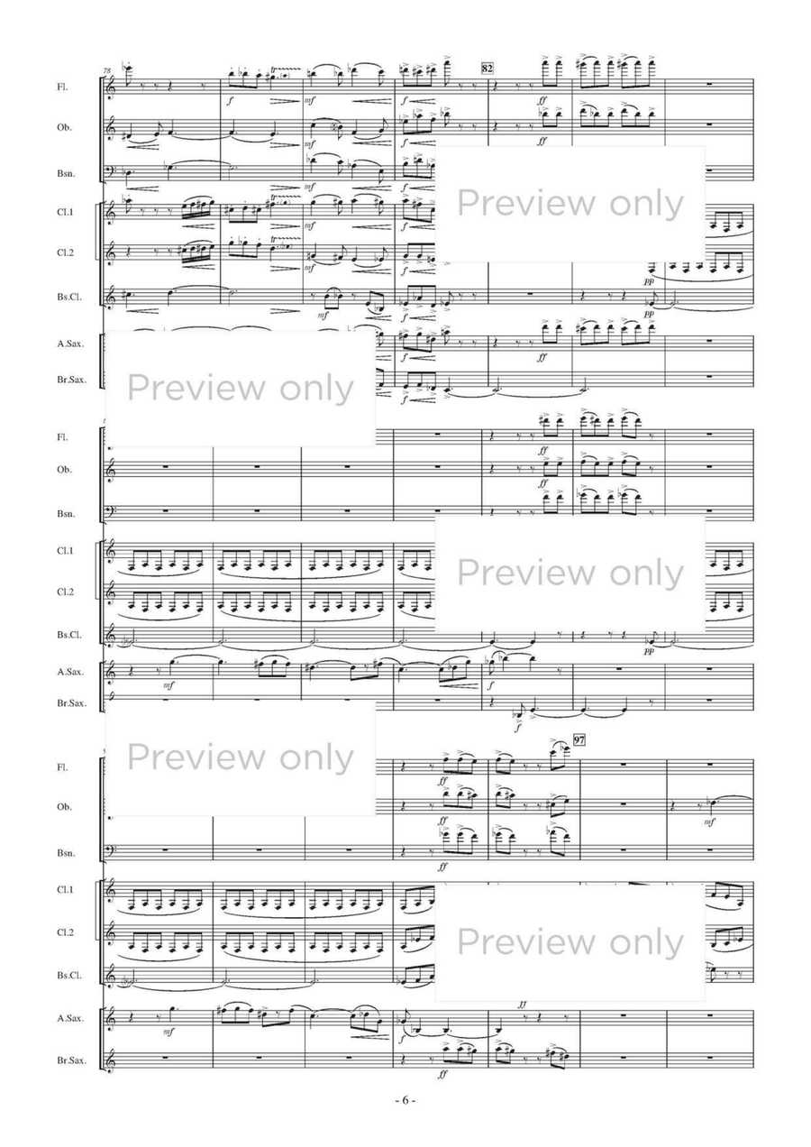 Tarantella - Woodwind Octet Chamber Music scores gallery preview page 7