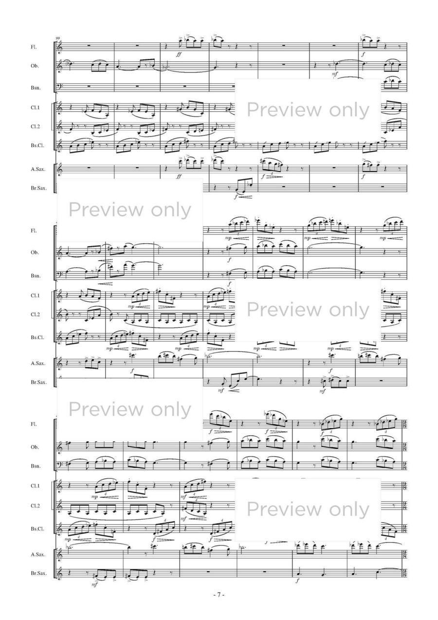 Tarantella - Woodwind Octet Chamber Music scores gallery preview page 8