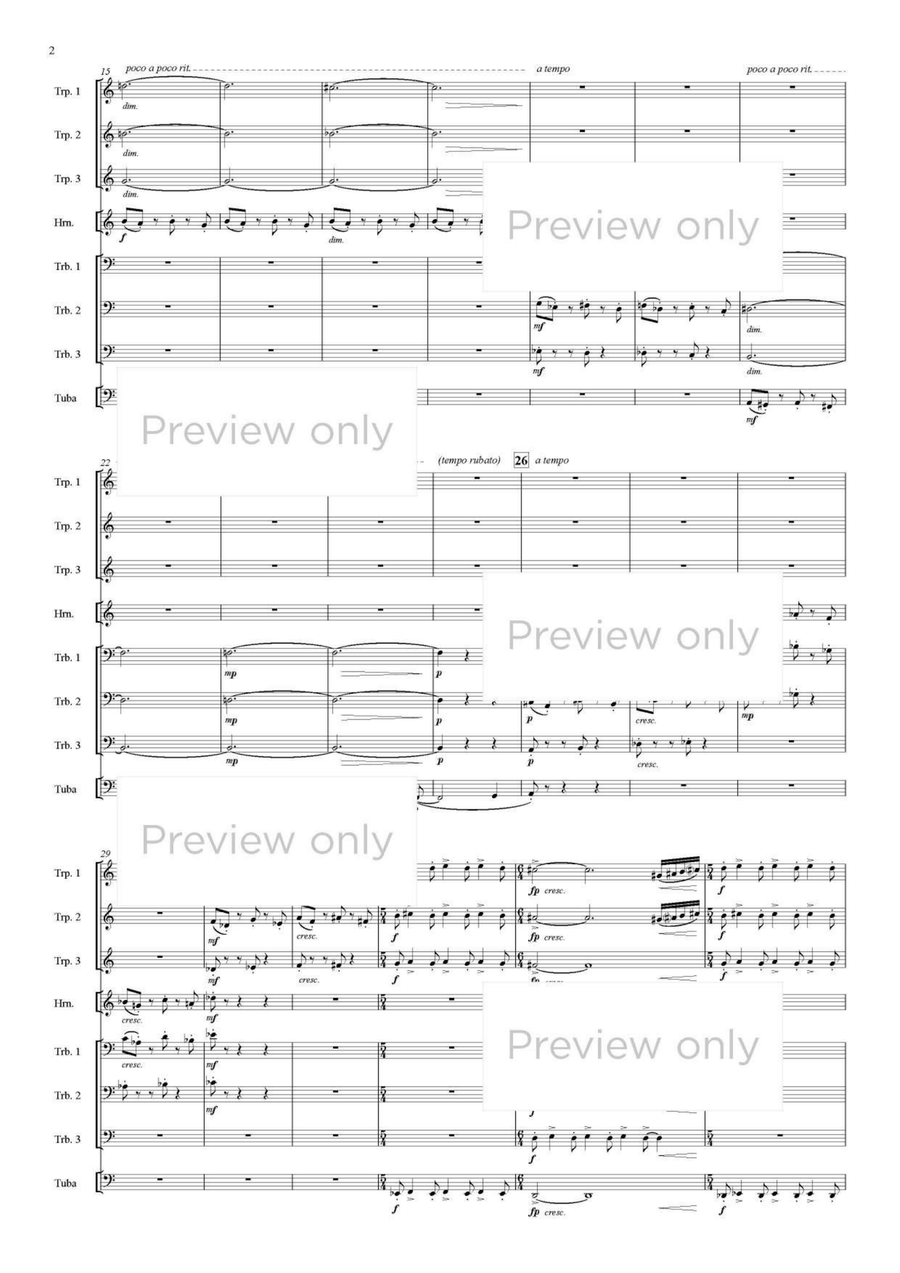 Cat's Eye - Brass Octet Cat's Eye - Brass Octet Horn scores gallery preview page 3
