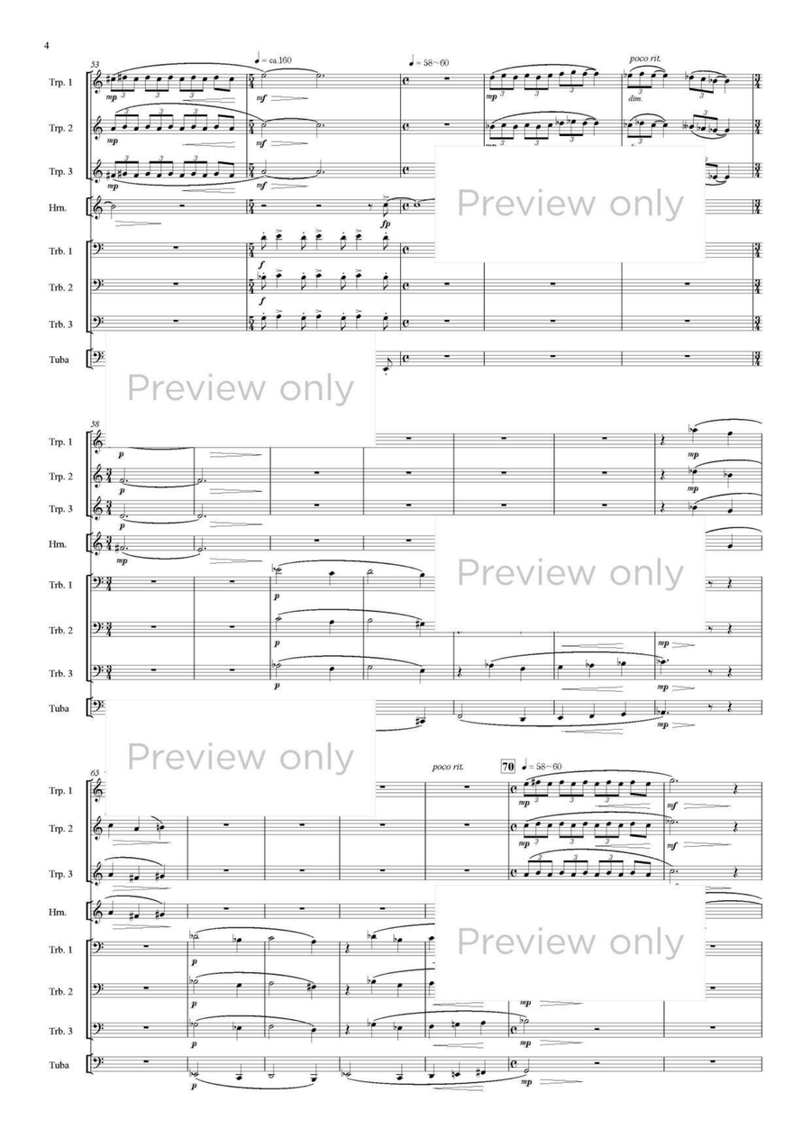 Cat's Eye - Brass Octet Cat's Eye - Brass Octet Horn scores gallery preview page 5