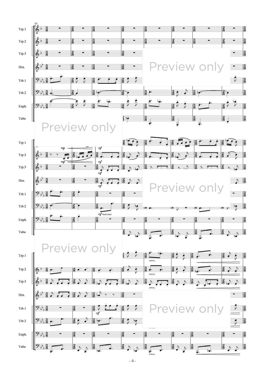 Alejandro - Brass Octet Alejandro - Brass Octet Euphonium scores gallery preview page 5