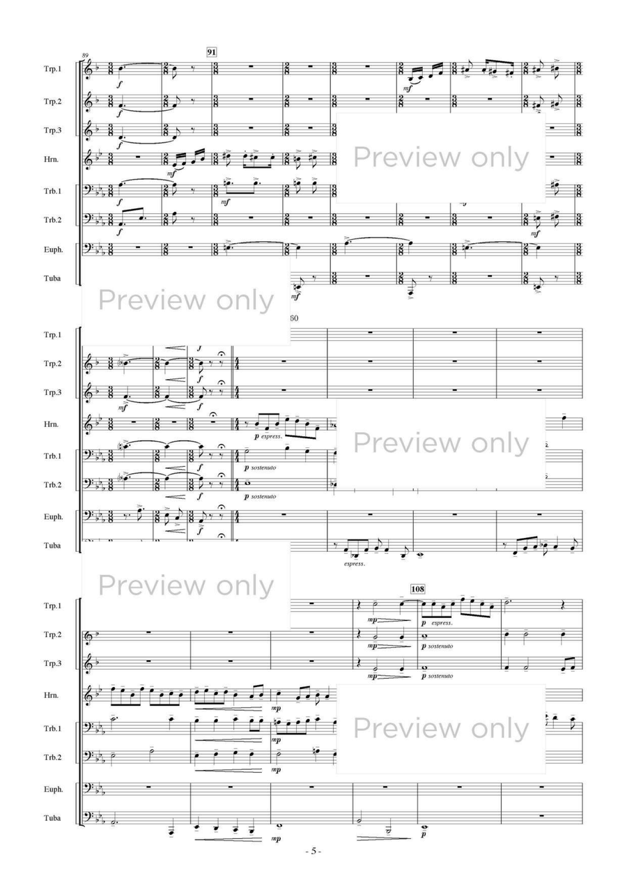 Alejandro - Brass Octet Alejandro - Brass Octet Euphonium scores gallery preview page 6