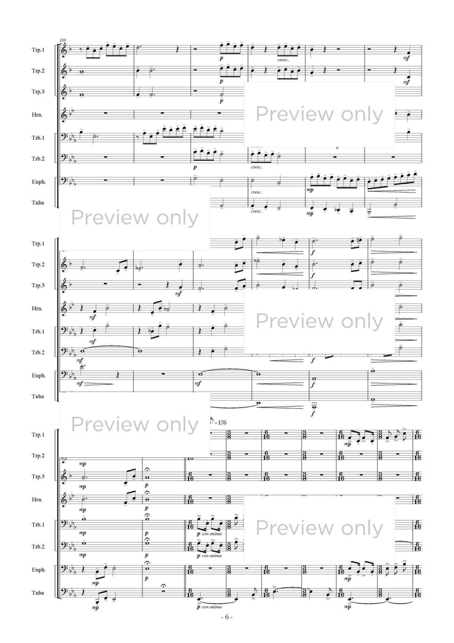 Alejandro - Brass Octet Alejandro - Brass Octet Euphonium scores gallery preview page 7