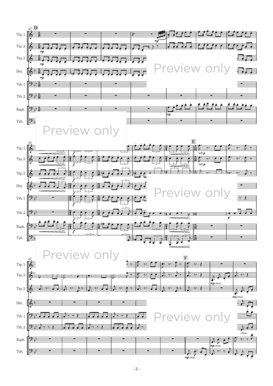 Goal!!! - Brass Octet Goal!!! - Brass Octet Euphonium scores gallery preview page 4