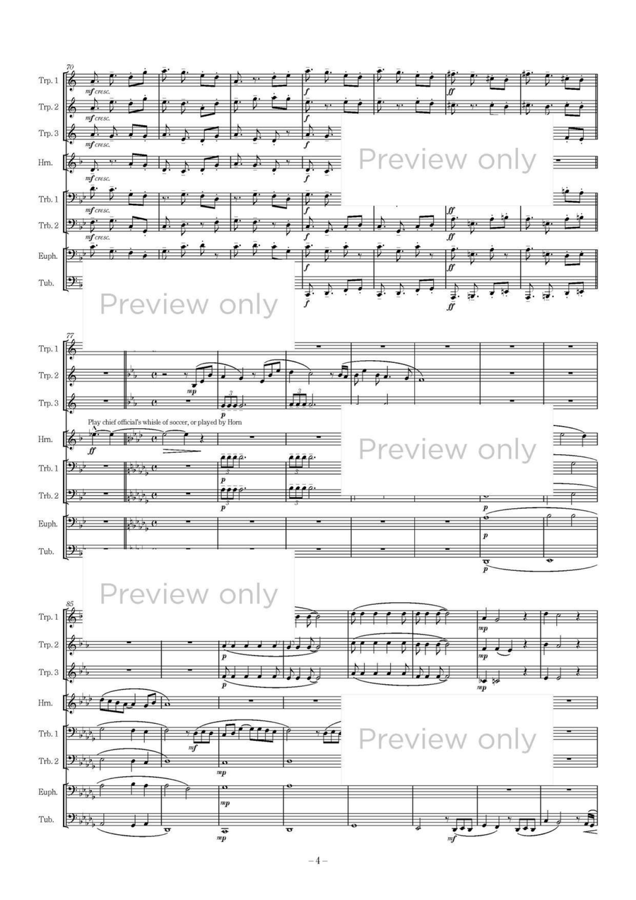 Goal!!! - Brass Octet Goal!!! - Brass Octet Euphonium scores gallery preview page 5
