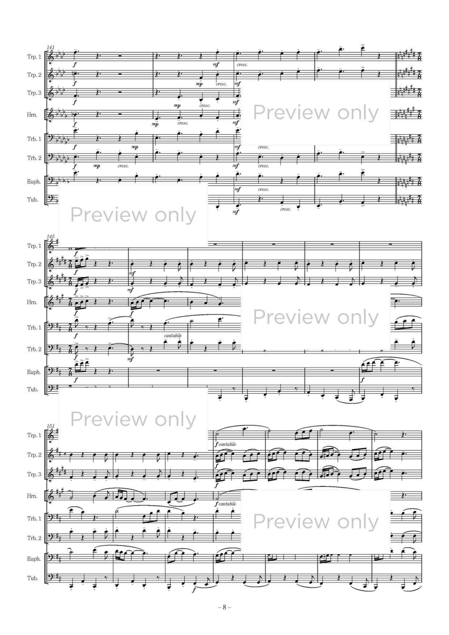 Goal!!! - Brass Octet Goal!!! - Brass Octet Euphonium scores gallery preview page 9