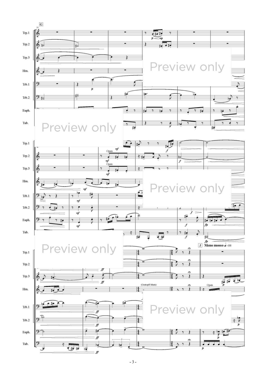 Amalgam - Brass Octet Amalgam - Brass Octet Euphonium scores gallery preview page 4