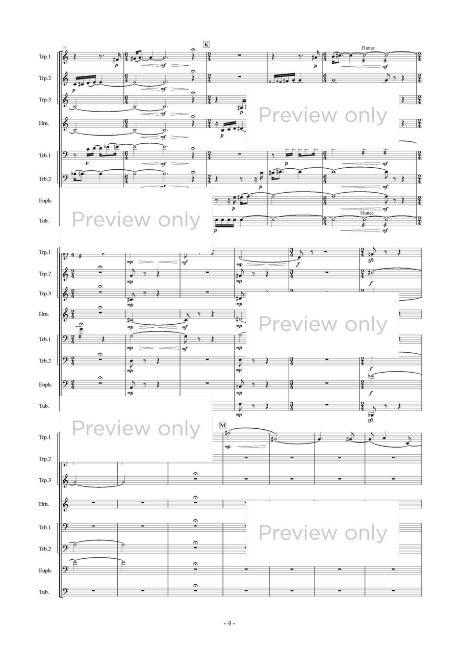 Amalgam - Brass Octet Amalgam - Brass Octet Euphonium scores gallery preview page 5
