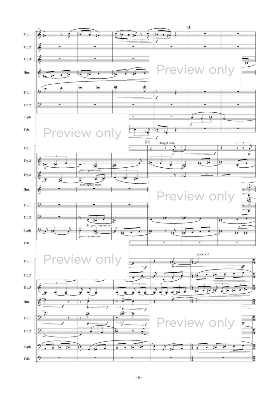 Amalgam - Brass Octet Amalgam - Brass Octet Euphonium scores gallery preview page 7