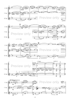 Musashino Fantasia - Saxophone Trio Woodwind Trio scores gallery preview page 5