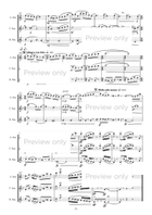 Musashino Fantasia - Saxophone Trio Woodwind Trio scores gallery preview page 6
