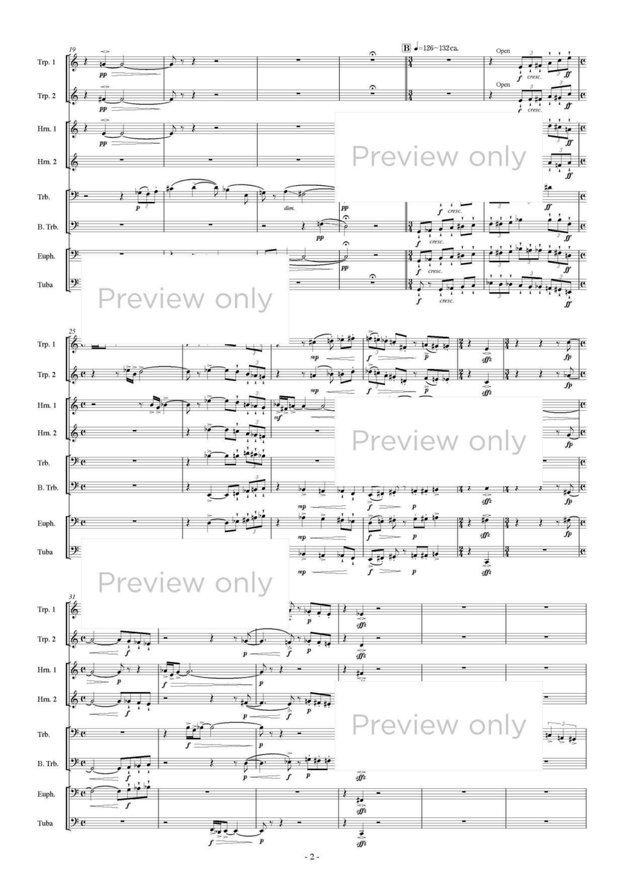 Logos - Brass Octet Euphonium scores gallery preview page 3