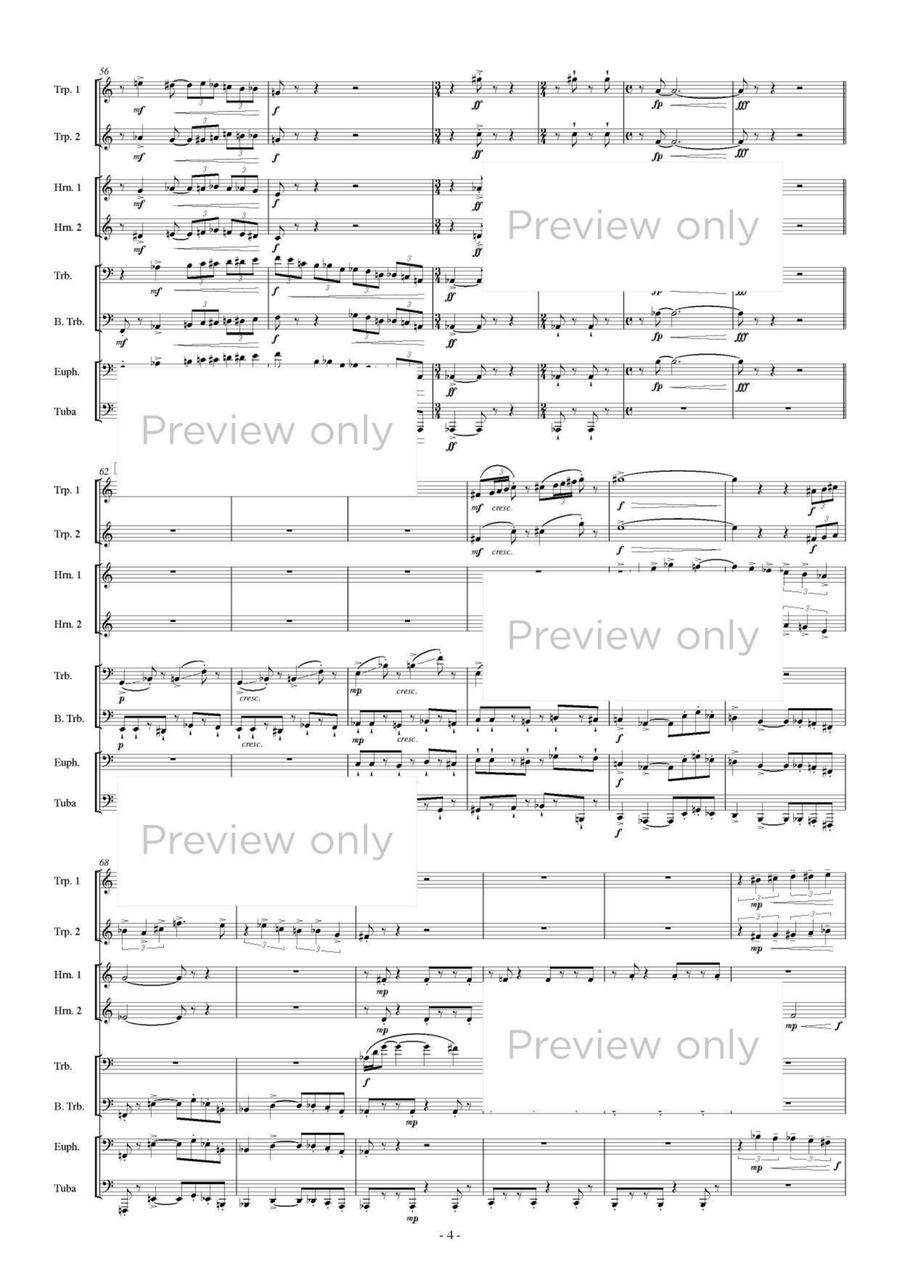 Logos - Brass Octet Euphonium scores gallery preview page 5