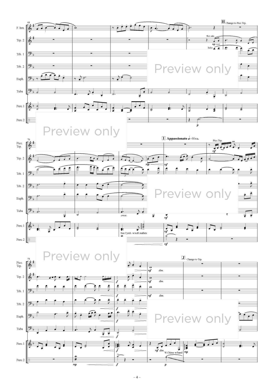 Follow Me - Brass & Percussion Octet Chamber Music scores gallery preview page 5