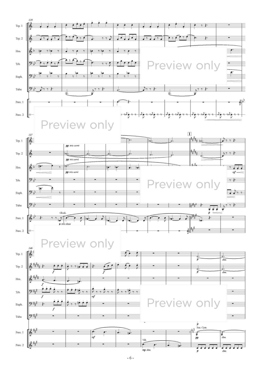 La Boîte à joujoux - Brass & Percussion Octet Chamber Music scores gallery preview page 7
