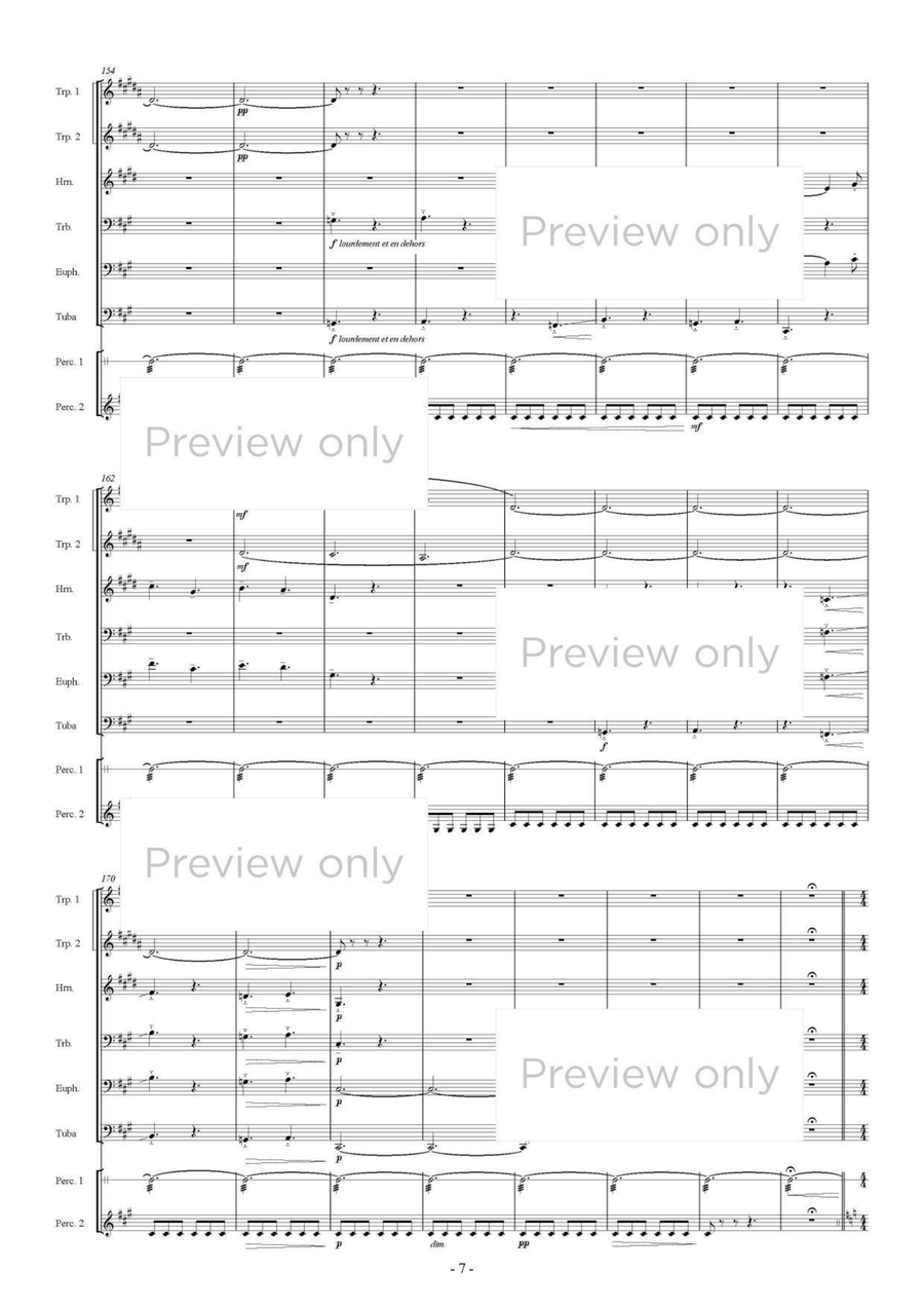 La Boîte à joujoux - Brass & Percussion Octet Chamber Music scores gallery preview page 8