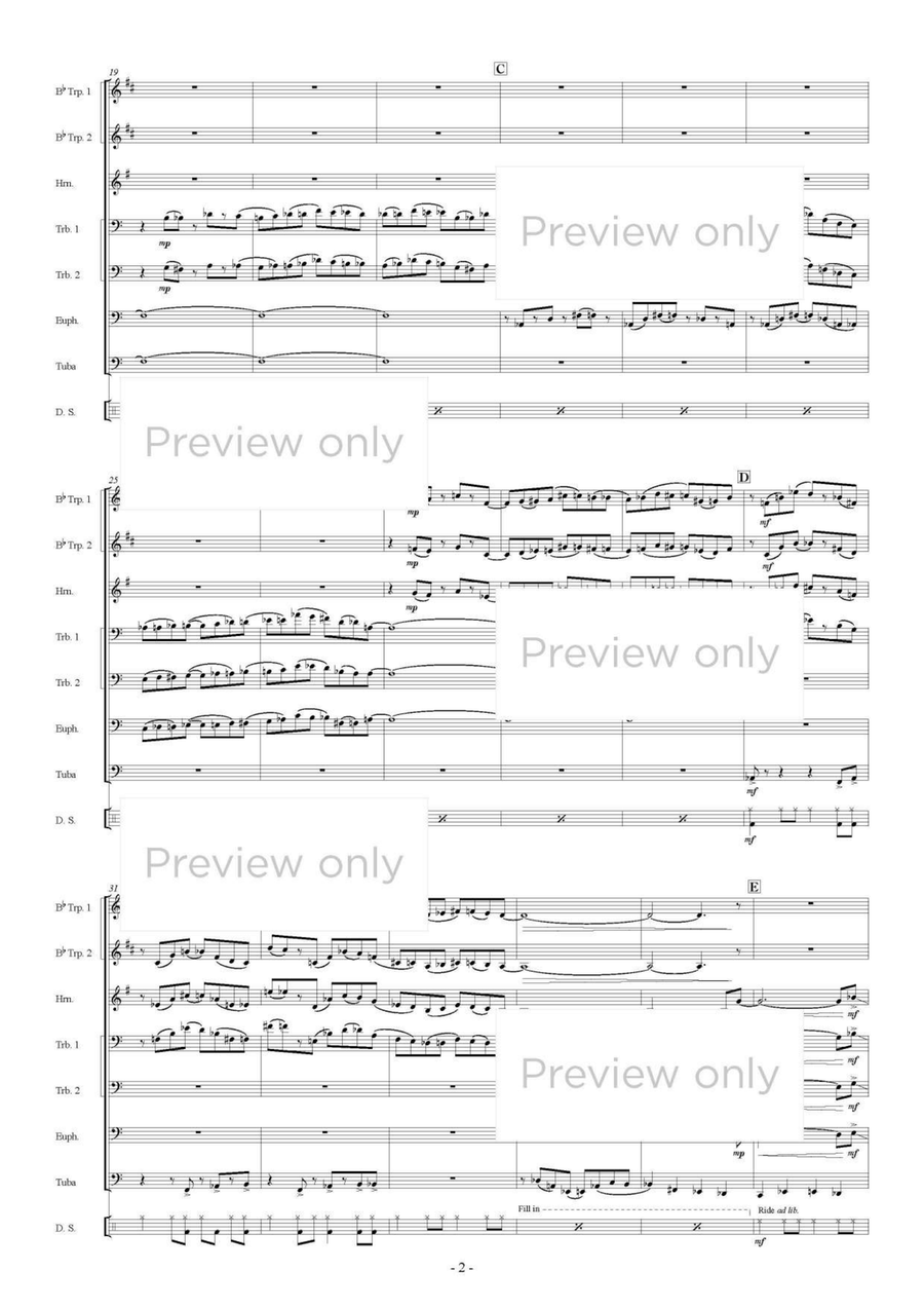 A Night, at a Bar - Brass Septet Chamber Music scores gallery preview page 3