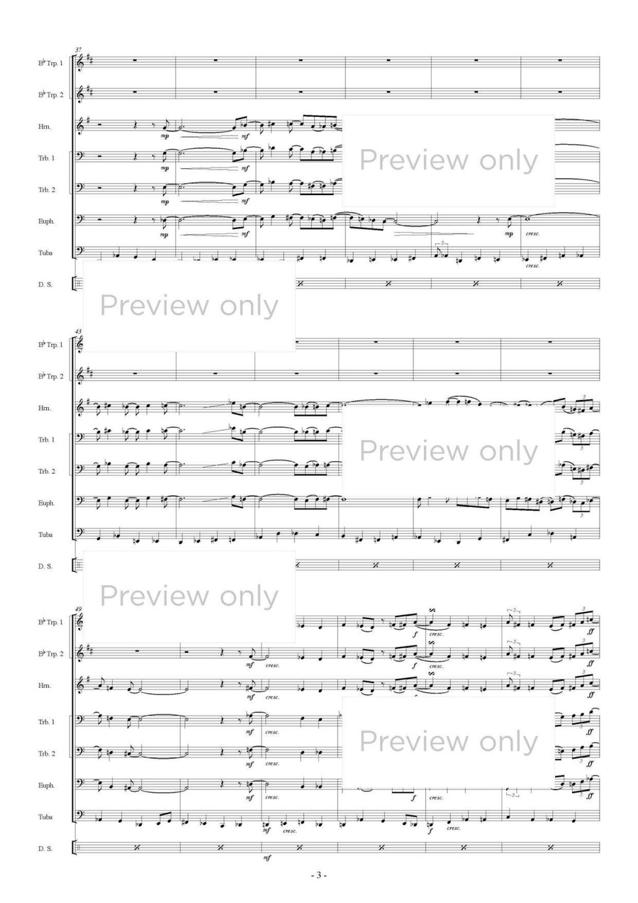A Night, at a Bar - Brass Septet Chamber Music scores gallery preview page 4