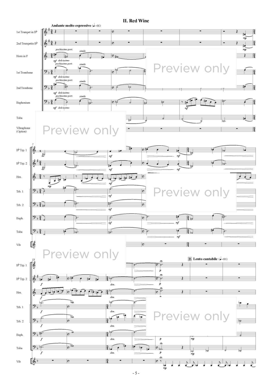 A Night, at a Bar - Brass Septet Chamber Music scores gallery preview page 6