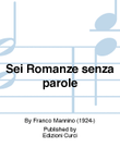 Sei Romanze senza parole