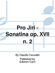 Pro Jiri - Sonatina op. XVII n. 2