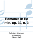 Romanza in Re min. op. 32, n. 3 mini preview