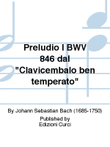 Preludio I BWV 846 dal 