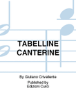 TABELLINE CANTERINE