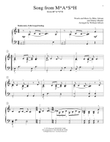Song From M*A*S*H (Suicide Is Painless) (arr. William Gillock)