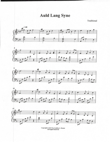 Auld Lang Syne