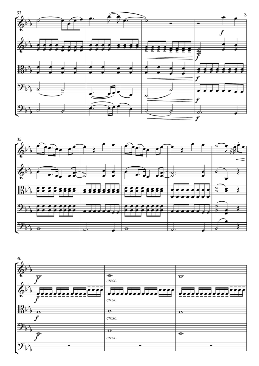Fix You Fix You String Orchestra scores gallery preview page 3