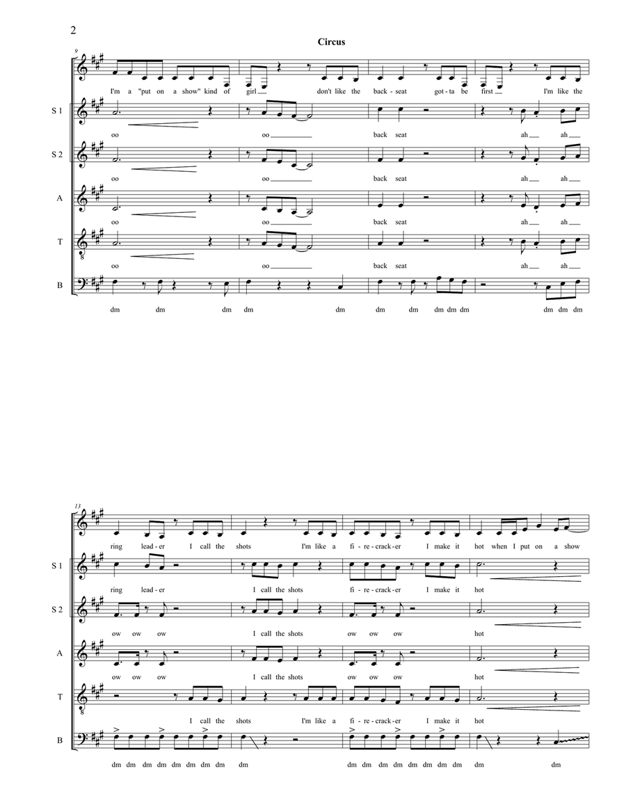 Circus Circus Divisi scores gallery preview page 2