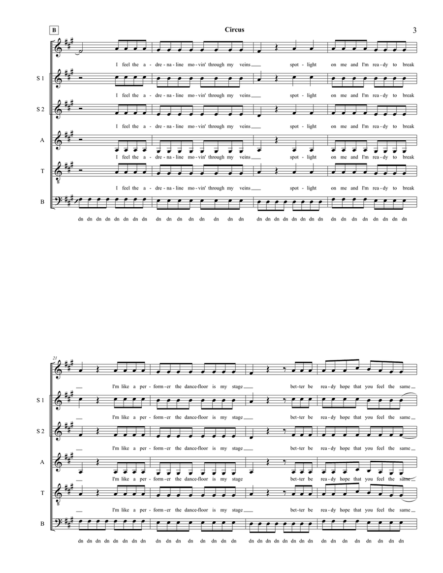 Circus Circus Divisi scores gallery preview page 3