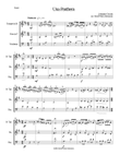 Una panthera in compagnia de Marte (A Panther in company of Mars) arranged for brass trio