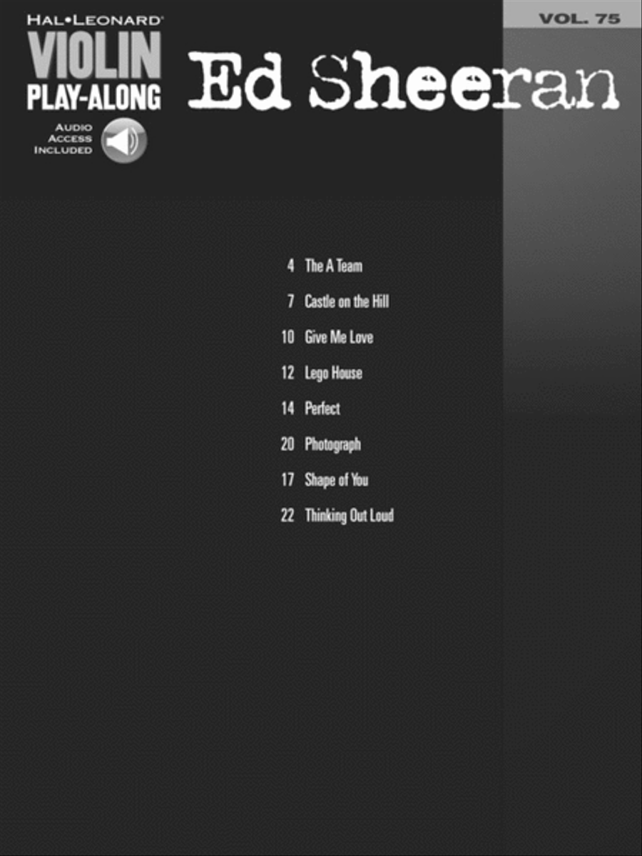 Ed Sheeran Ed Sheeran Violin scores gallery preview page 2