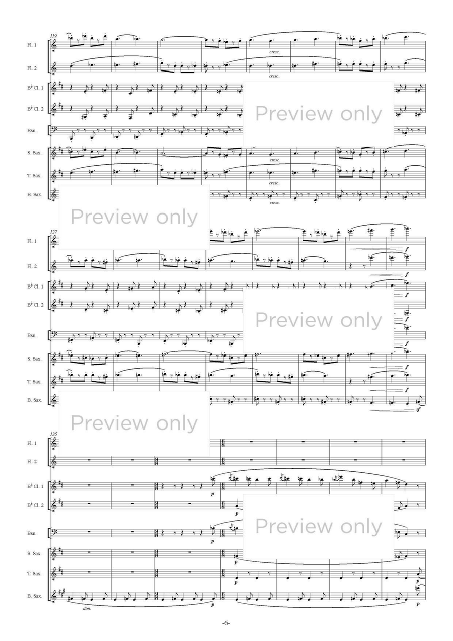 Pupazzetti - Woodwind Octet Chamber Music scores gallery preview page 7