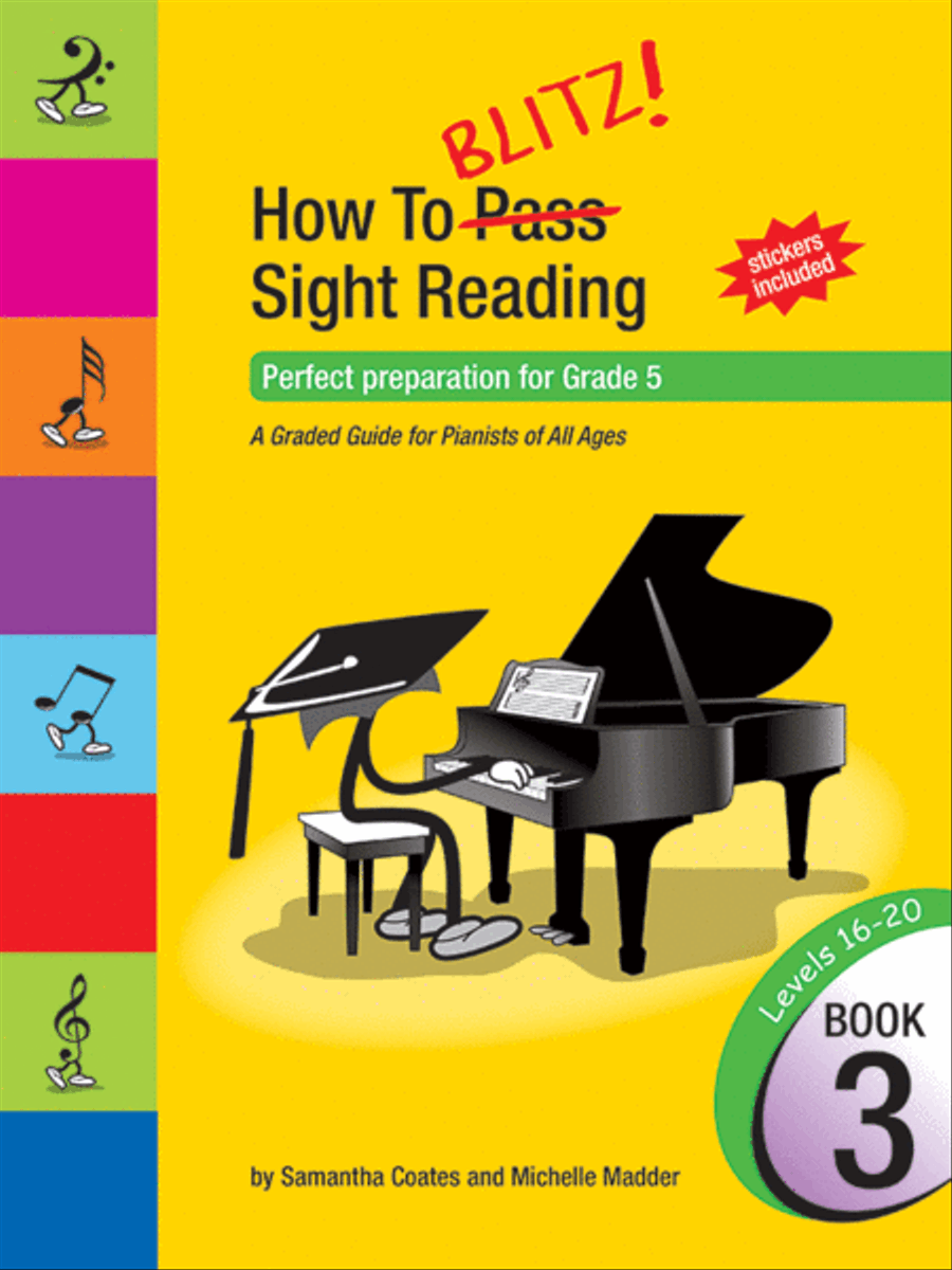 How To Blitz! Sight Reading Book 3 Piano Solo scores gallery preview page 1